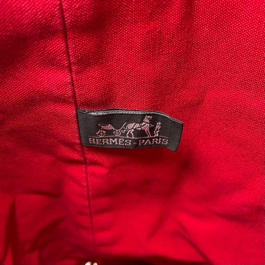 エルメス HERMES ポロションミミル PMバッグ レッド