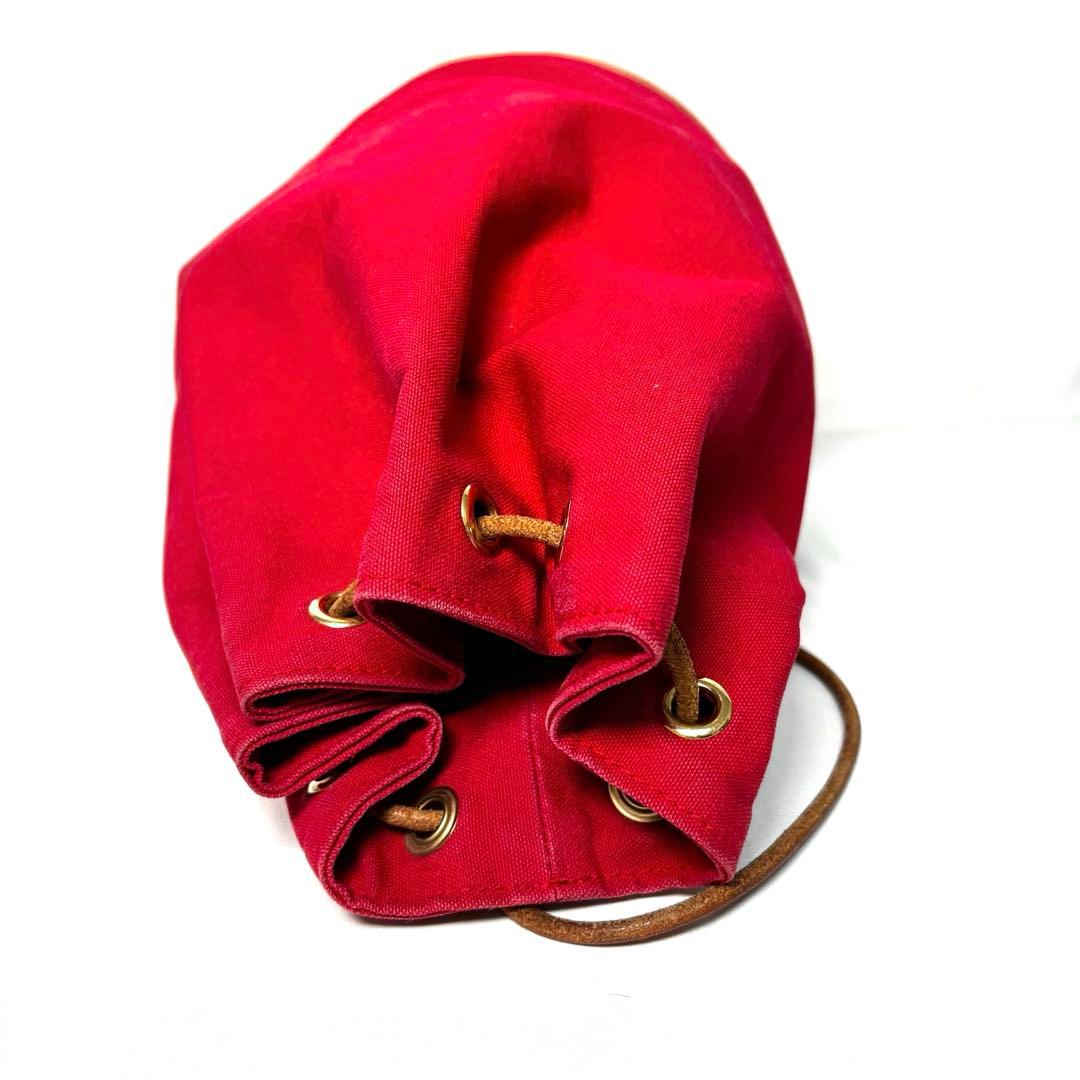 エルメス HERMES ポロションミミル PMバッグ レッド