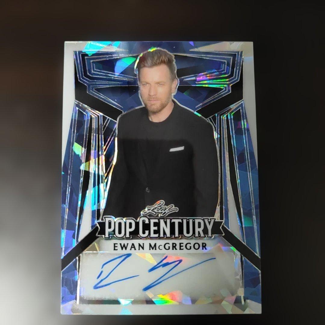 leaf pop century ユアンマクレガー　サインカード
