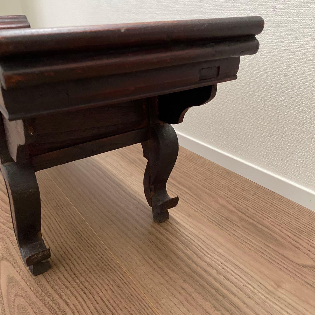 李朝家具　韓国アンティーク家具　机 書案　経床