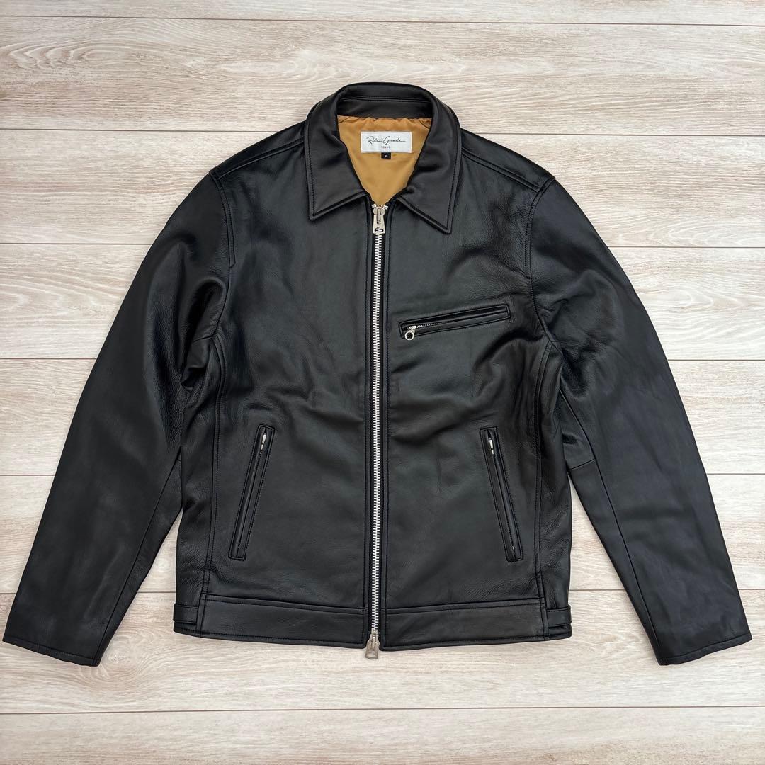 RETRO GRADE レトログレード　ブラック　羊革　レザージャケット　XL