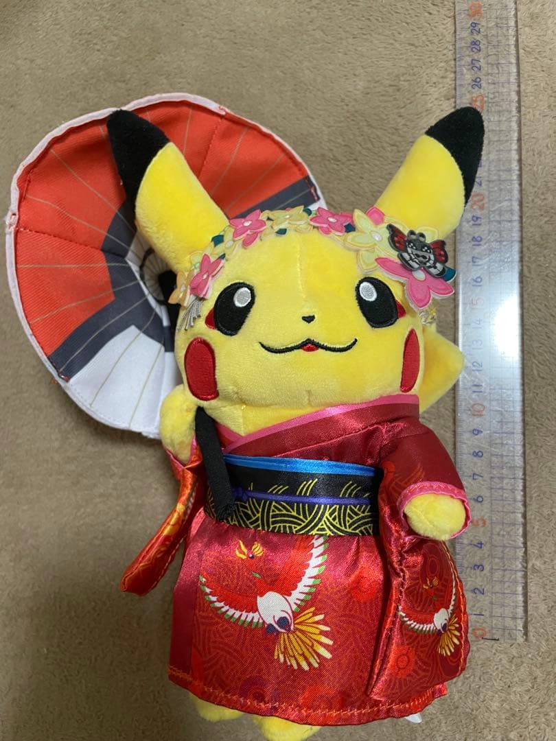 舞妓はんピカチュウ ぬいぐるみ ポケモンセンターキョウトオープン記念