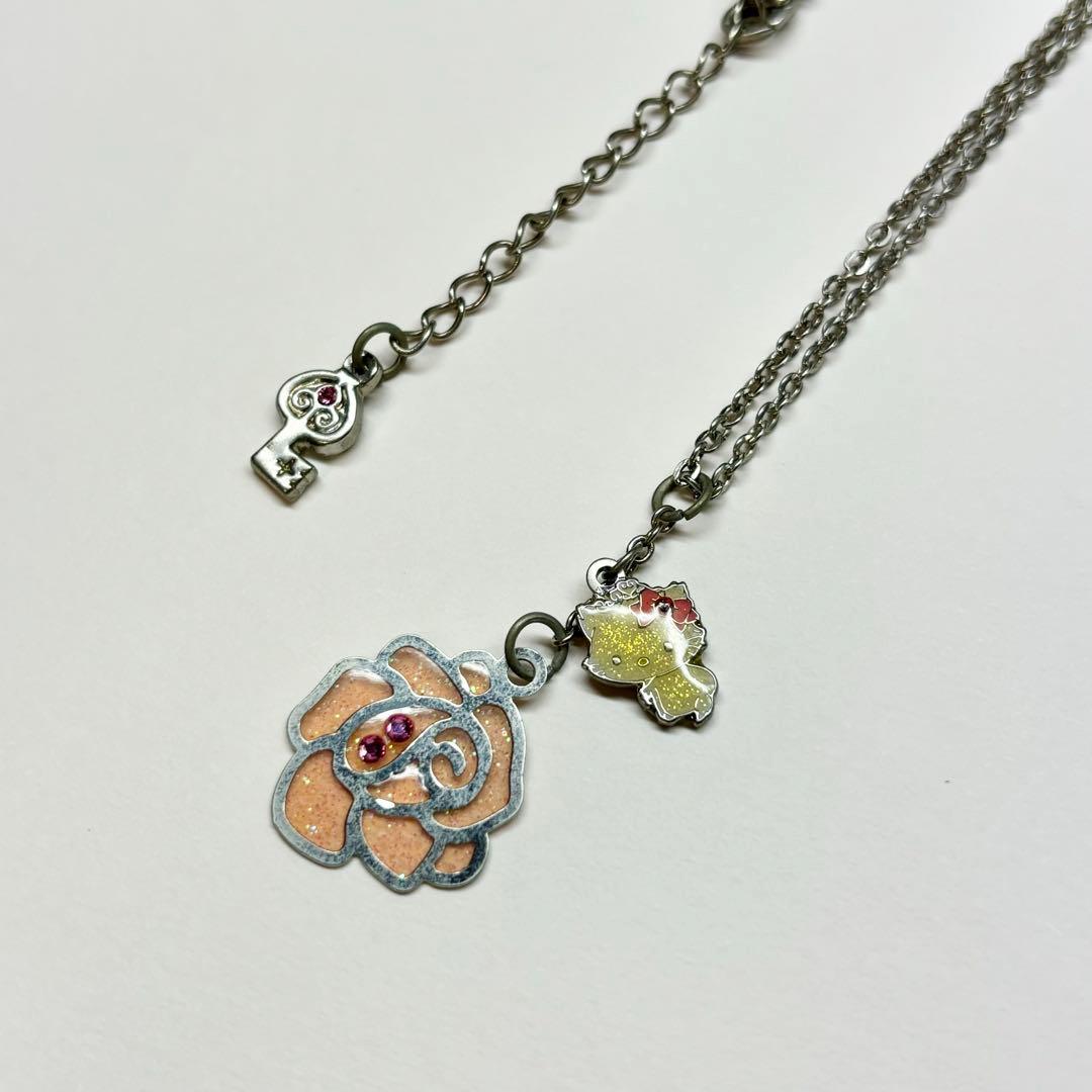 当日出荷　チャーミーキティ　2005年　ネックレス　ローズ　ハローキティ