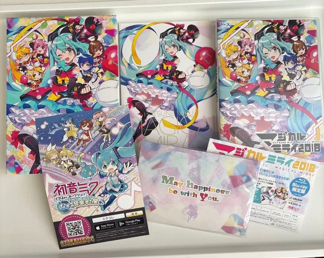 【美品】初音ミク/「マジカルミライ 2018」〈初回限定盤・2枚組〉特典付き