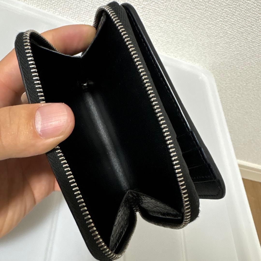【極美品】SAINT LAURENT サンローラン 二つ折り財布 YSL