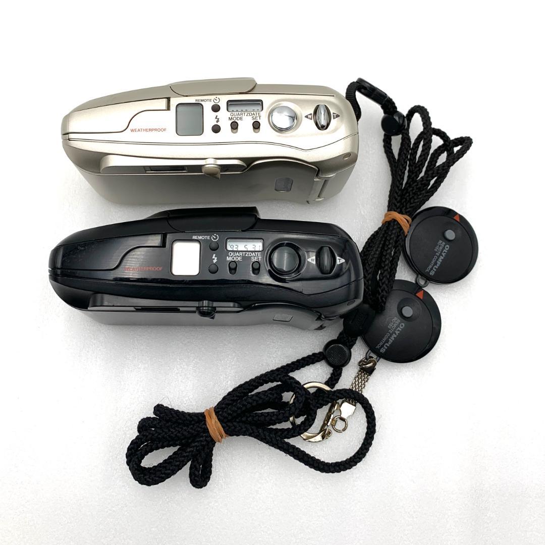 オリンパス μ ZOOM カメラ 2点セット まとめ売り部品取り用　250531