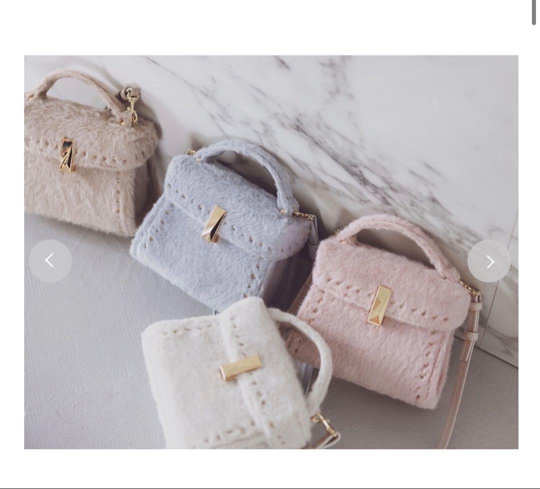 CELFORD 【リュタン】ビジュースタッズファーポシェット SAX