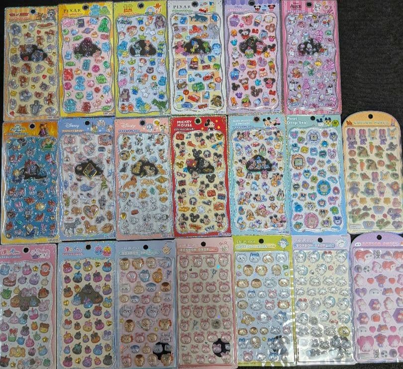 ボンボンドロップシール　プチドロップシール　ウォーターシール他 計58枚