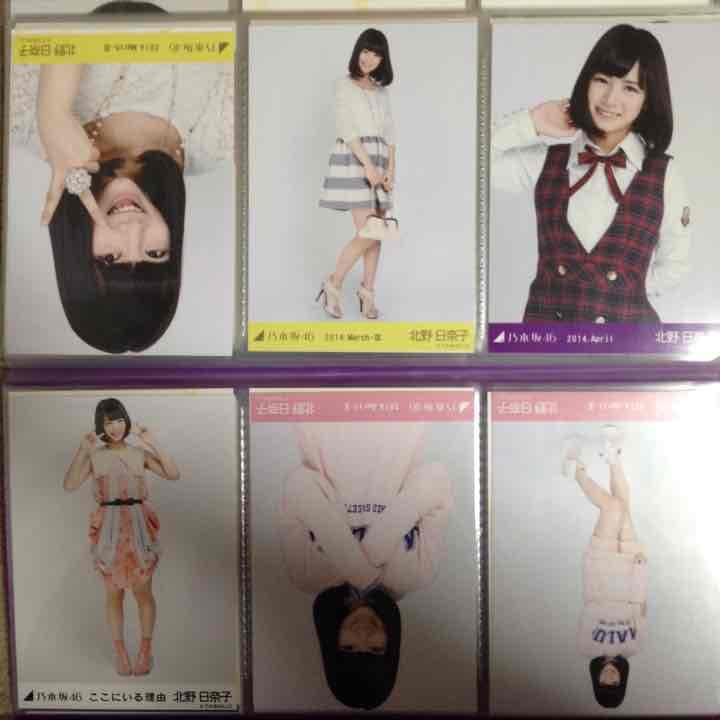 乃木坂46 北野日奈子 生写真 バラ