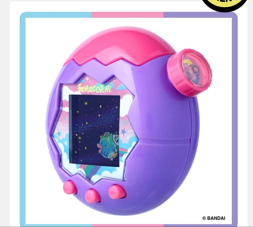 Tamagotchi Paradise - Purple Sky 本体