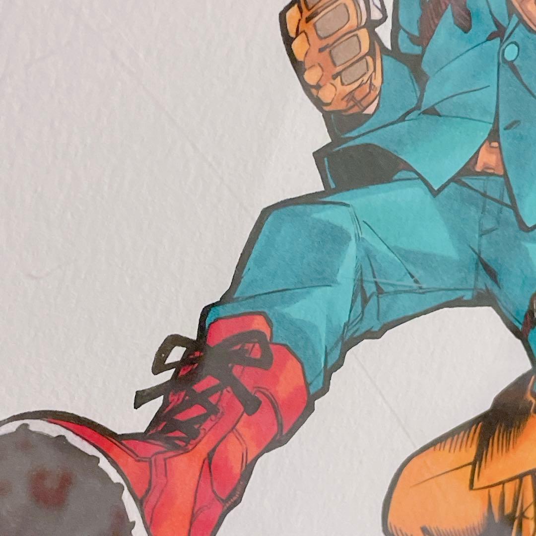 僕のヒーローアカデミア WJ50周年記念描きおろしイラスト 限定 高級複製原画