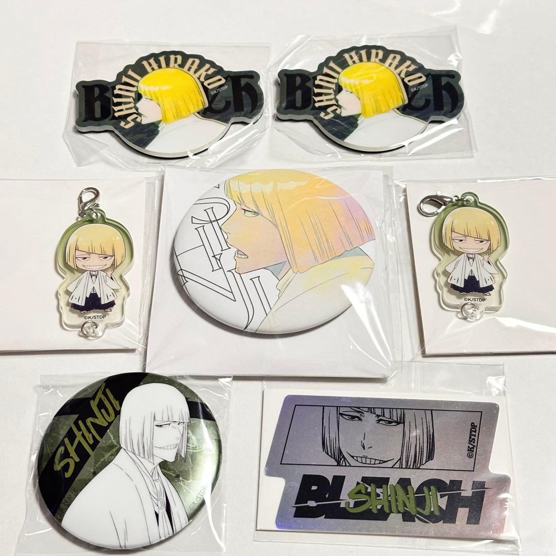 【7点】平子真子　アクキ　缶バッジ　マグネット　ステッカー