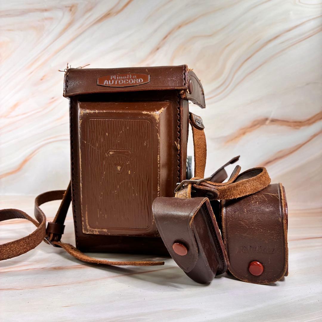 ミノルタ　オートコード　二眼レフカメラ　レンズキャップ ジャンク