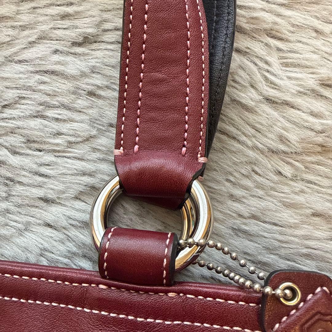 コーチ　⭐︎ coach ソーホー　オールレザー　ハンドバッグ