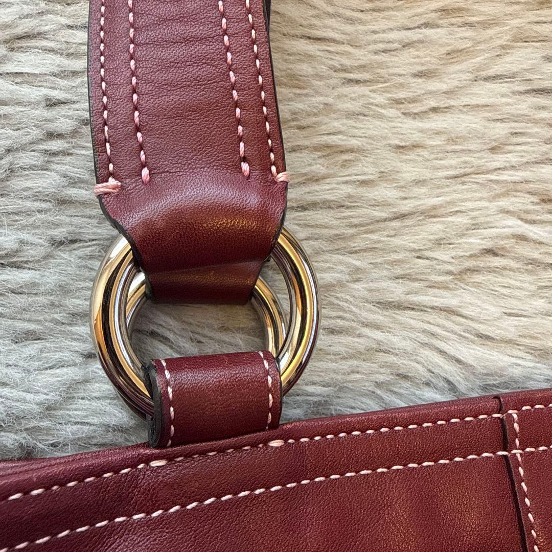 コーチ　⭐︎ coach ソーホー　オールレザー　ハンドバッグ