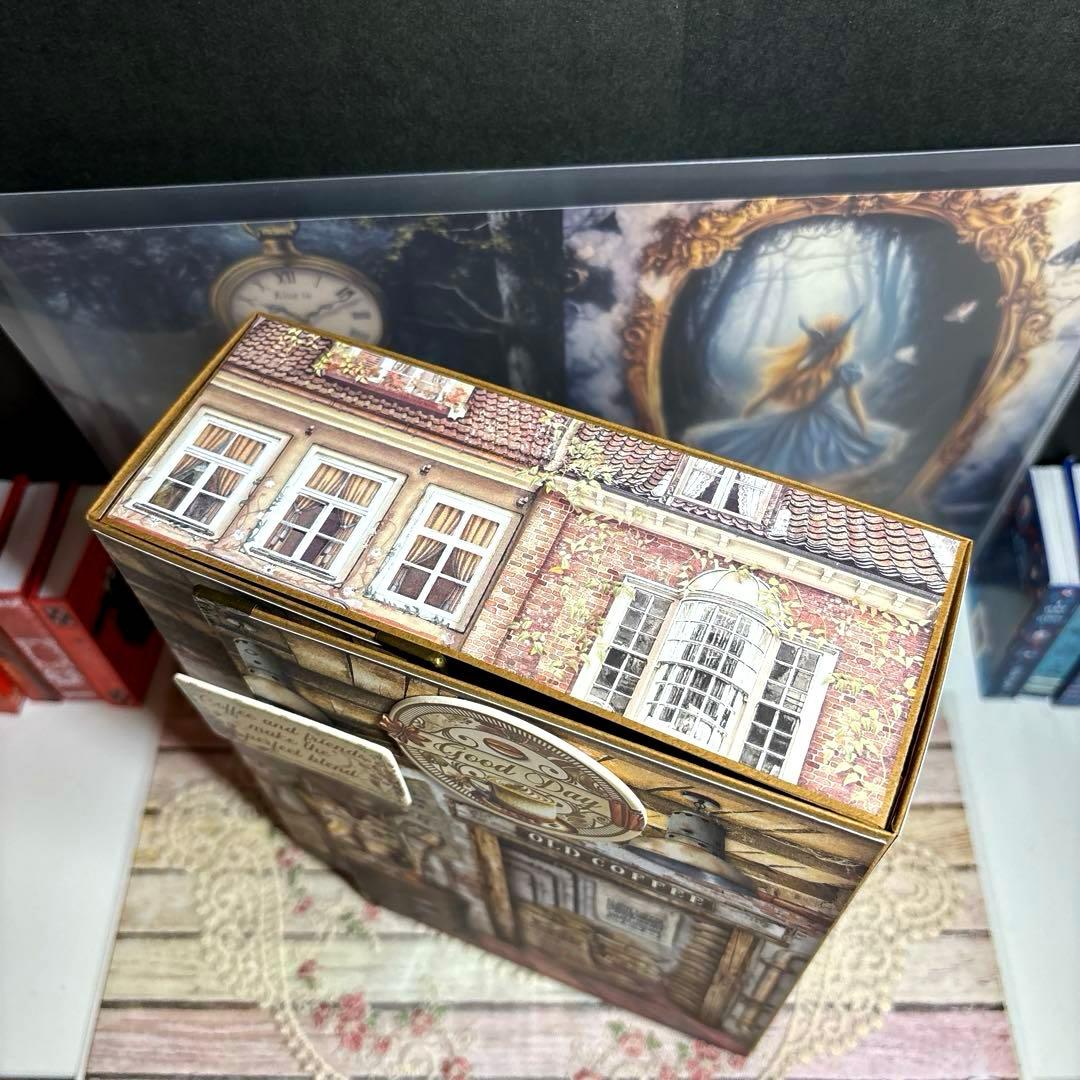 【新型】スタンペリアcoffee＆chocolateおすそ分け収納ボックス２点