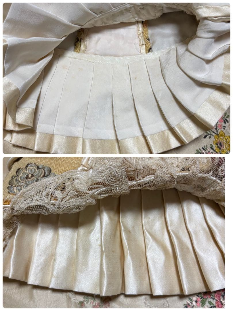アンティークビスクドールドレス