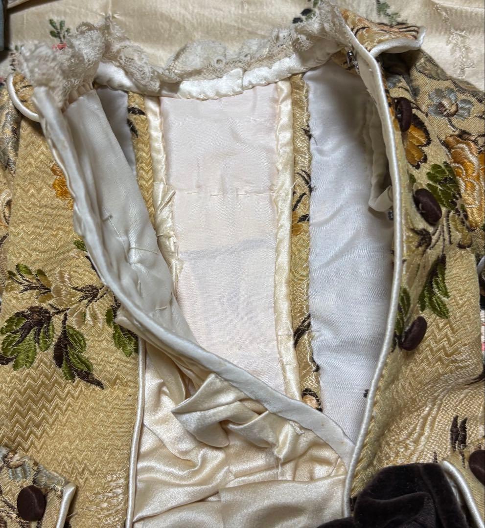 アンティークビスクドールドレス