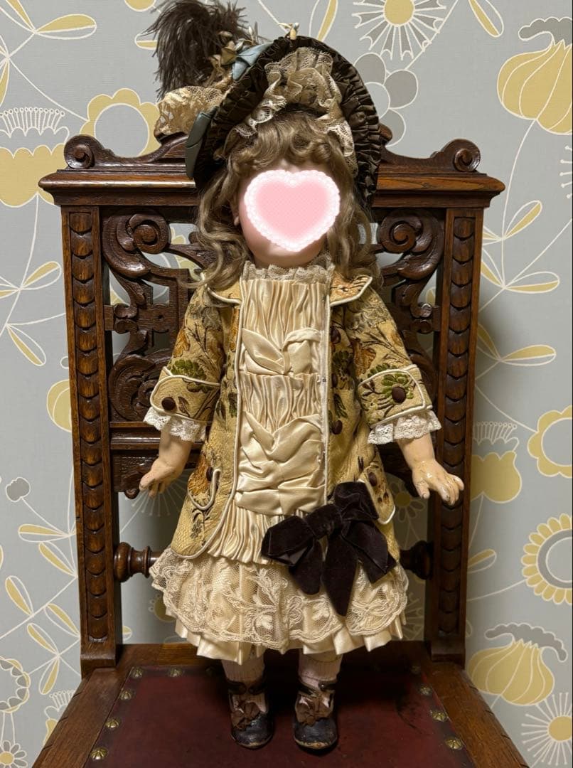 アンティークビスクドールドレス