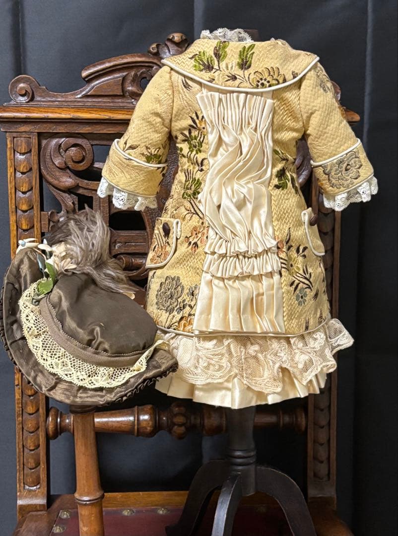アンティークビスクドールドレス