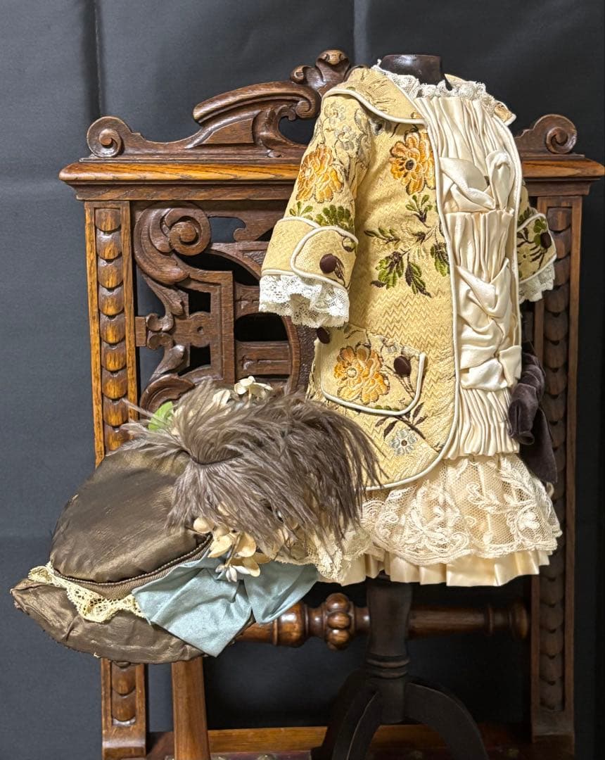 アンティークビスクドールドレス