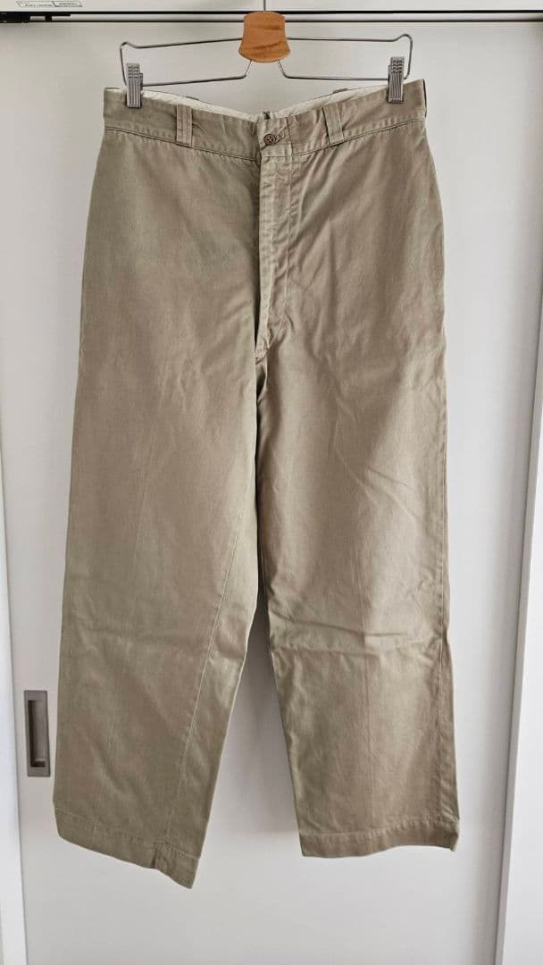 60s U.S.ARMY チノパン トラウザー 34×31