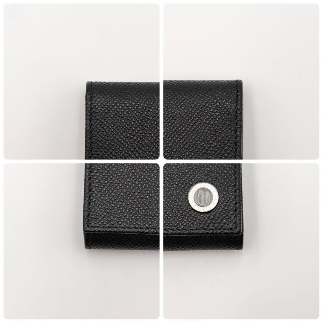 ヒデBVLGARI ブルガリ グレインレザー 6連キーケース RFID