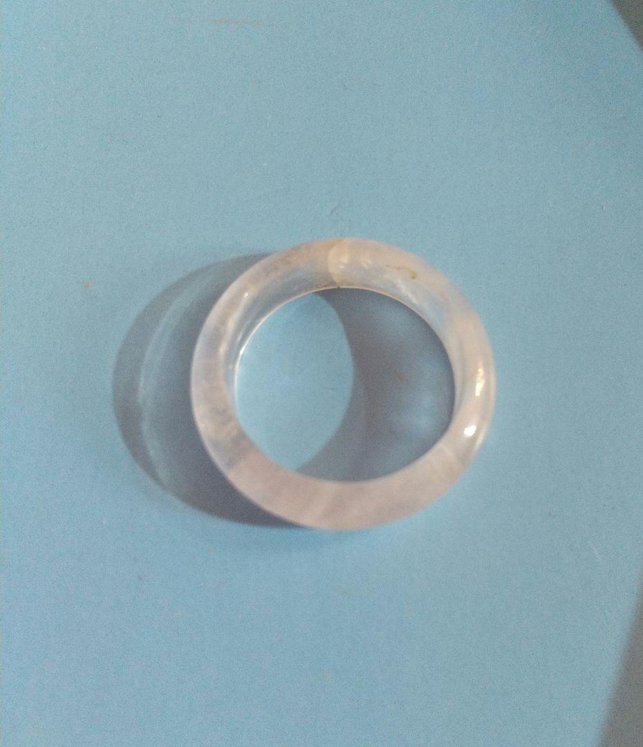 #ビンテージレトロ琥珀風リング(12号サイズ)