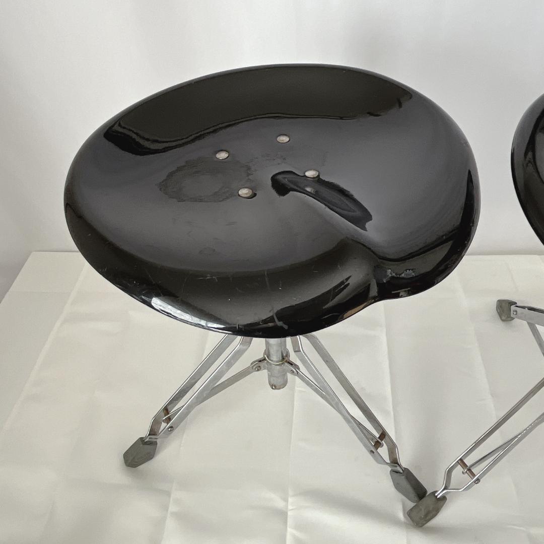 廃盤品☘️ ダルトン　ビート　スツール　ブラック 　２点セット