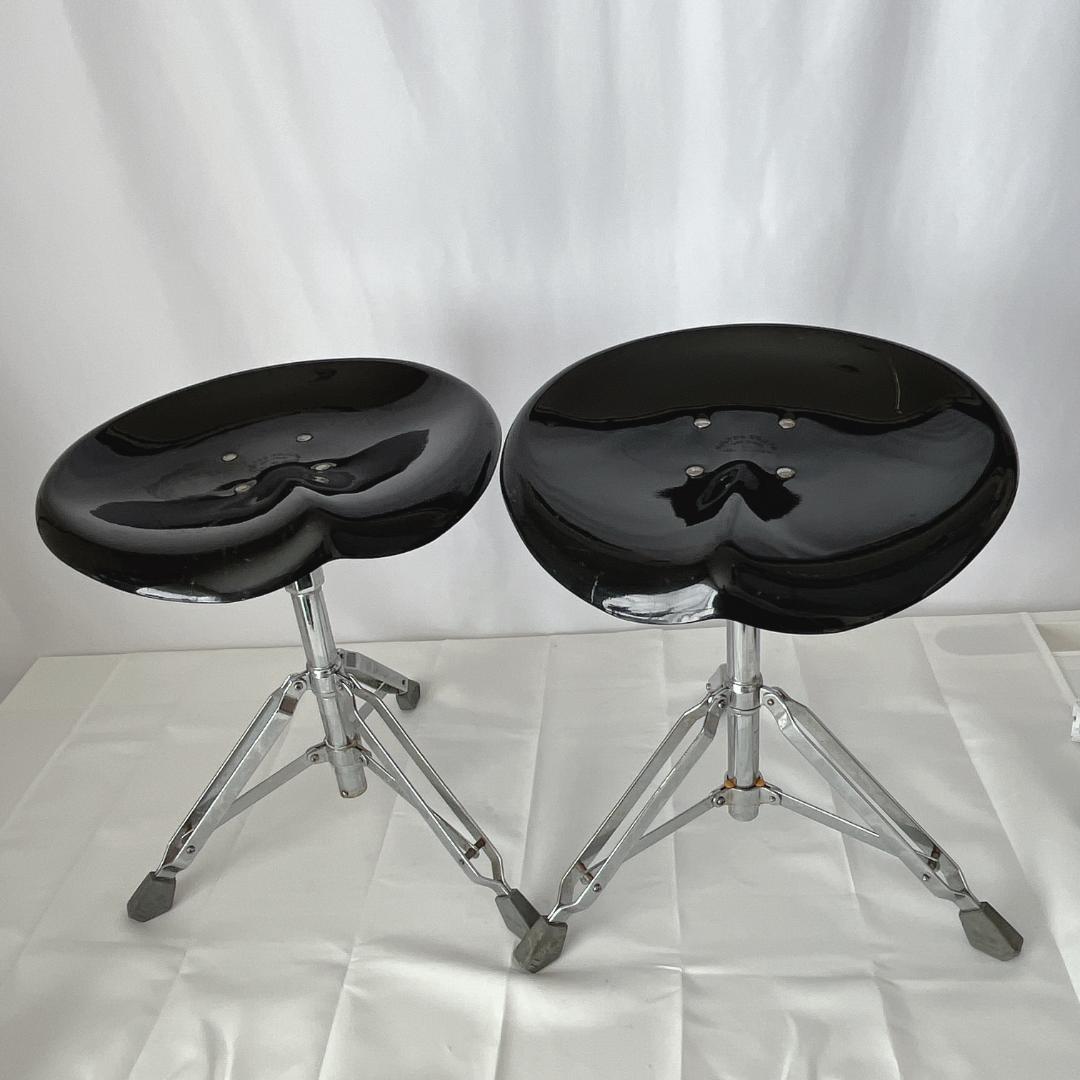 廃盤品☘️ ダルトン　ビート　スツール　ブラック 　２点セット