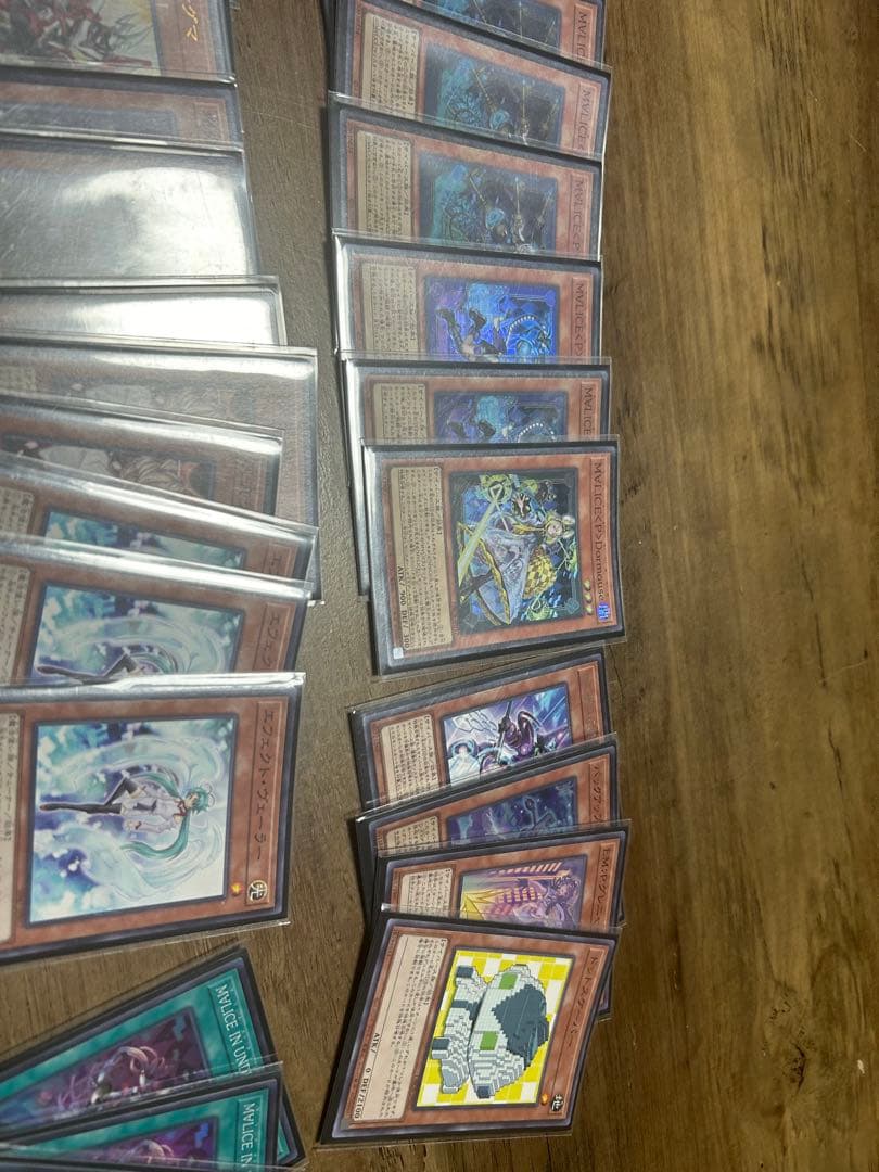 遊戯王　MALICEデッキ大会構築　2重すりーブ