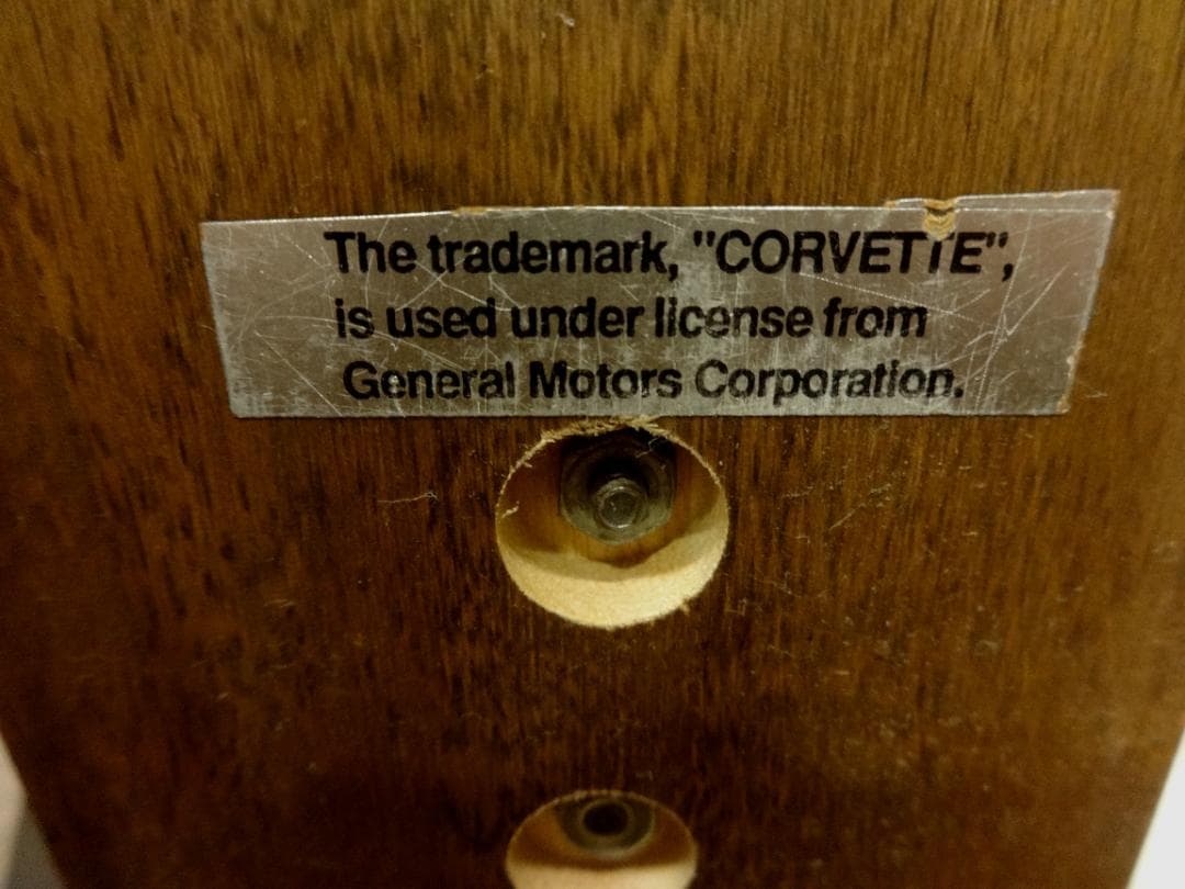 自動車 CORVETTE 327 FUEL INJECTION ENGINE.MODEL