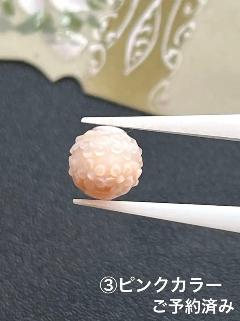 おともさん✴︎あこや真珠フラワーカービング＊①ネックレス③ネックレストップ