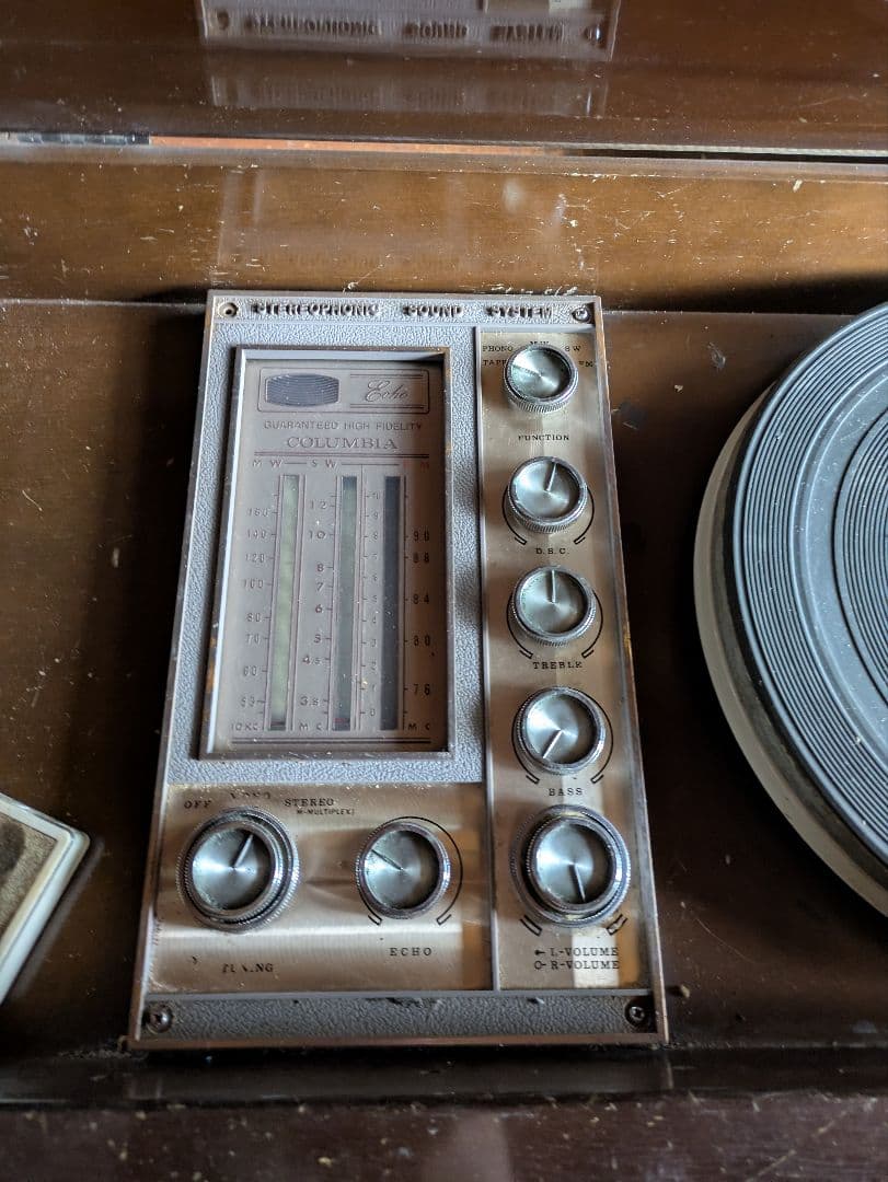 最終値下げコロムビア真空管ステレオ　SSA-563 1960年代　レトロ