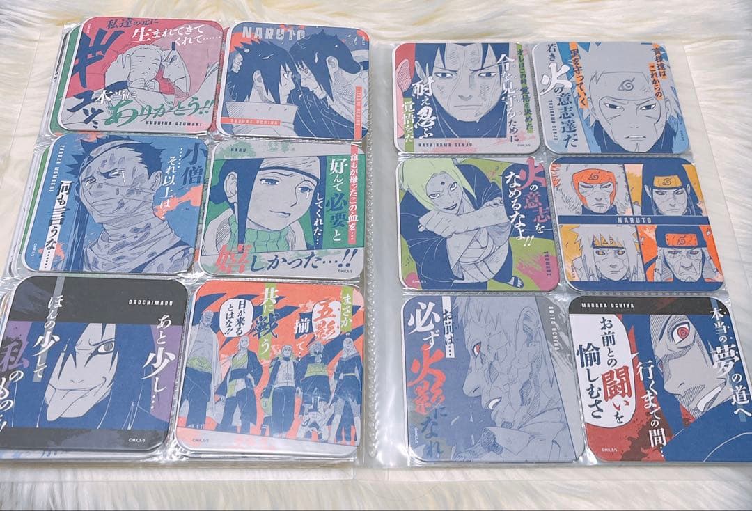 NARUTO アートコースター　第一弾　第三弾　ジャンフェス　BOX ナルト