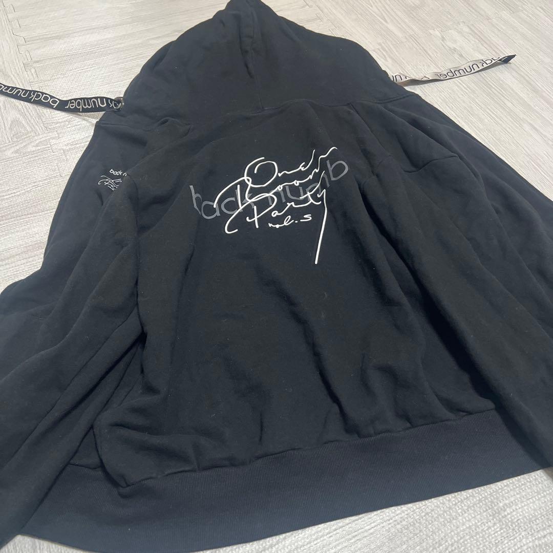 back number パーカー XLサイズ oneroompart