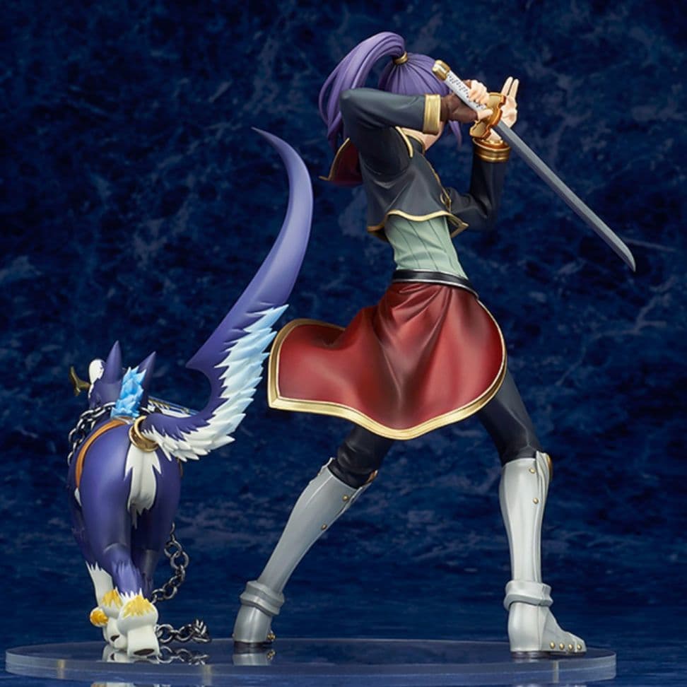 ヴェスペリア　ユーリ・ローウェル　心の中の聖騎士様Ver.＆ラピード　フィギュア