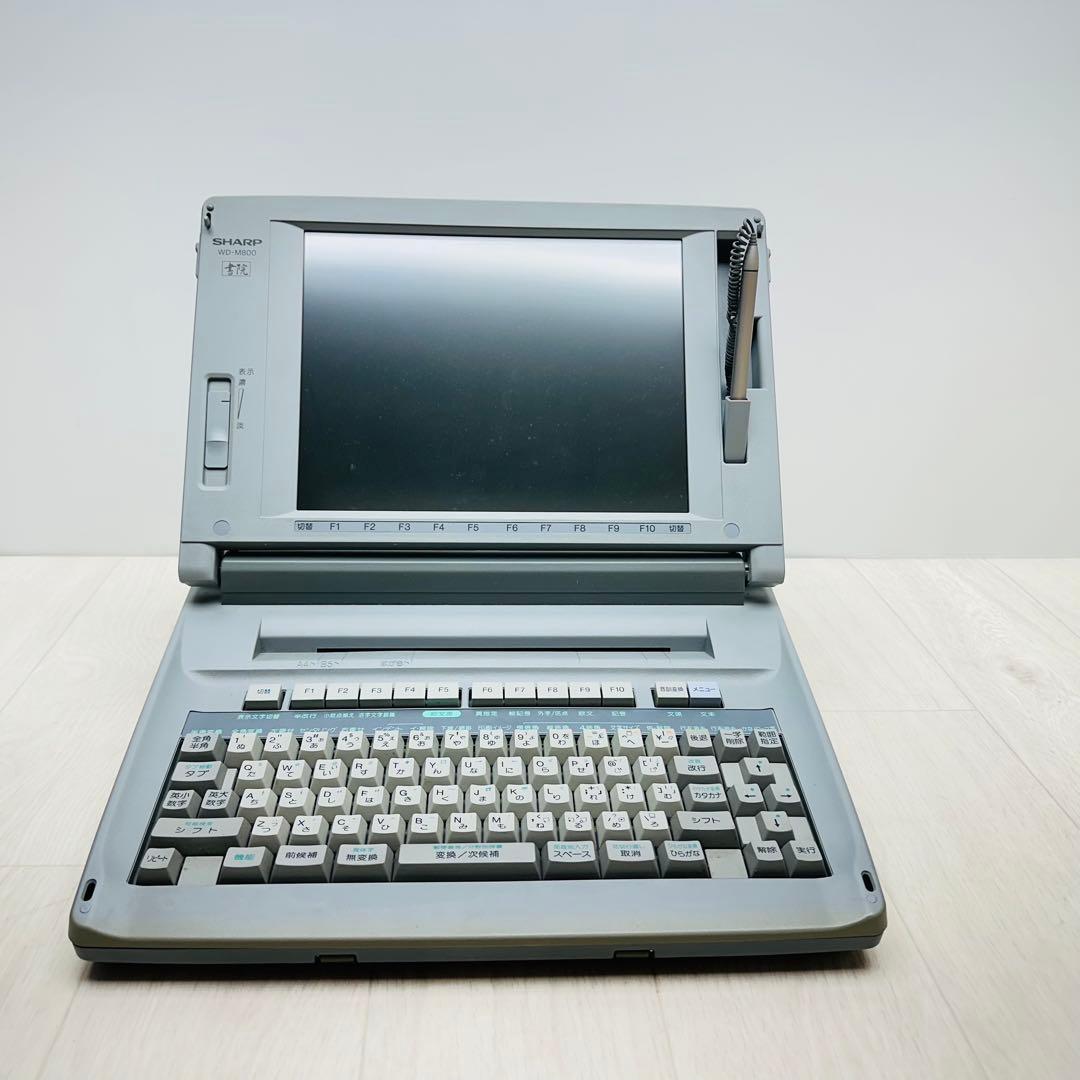 SHARP 日本語ワードプロセッサ　WD-M800