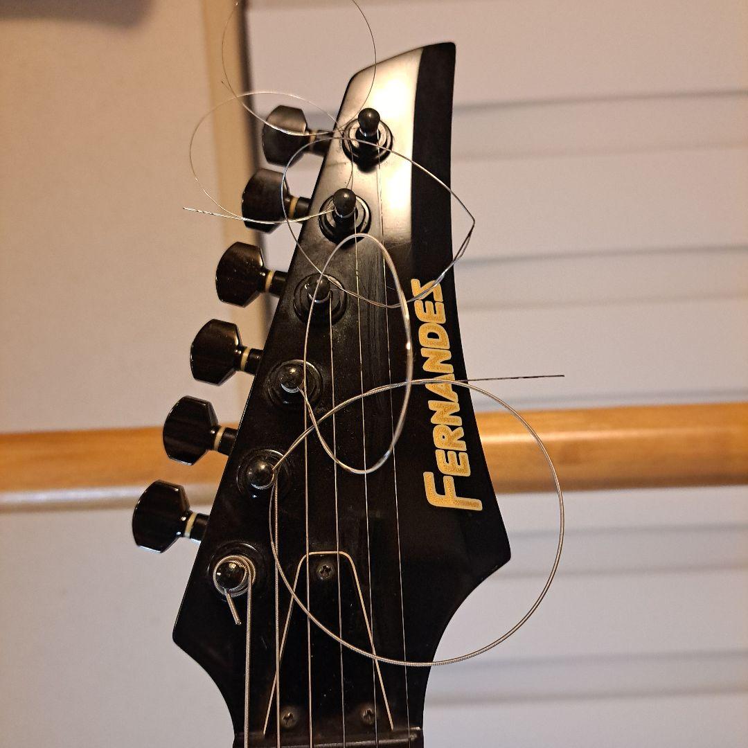 FERNANDES よ永遠に…エレキギター ストラトタイプブラック