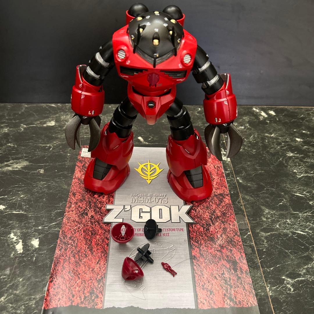 ガンプラ完成品　MG1/100ズゴック　プラモデル完成品