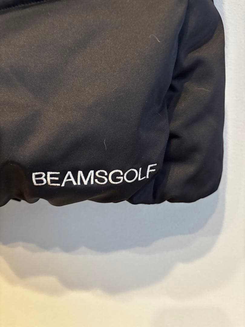 BEAMSGOLF フード付き ブラックベスト
