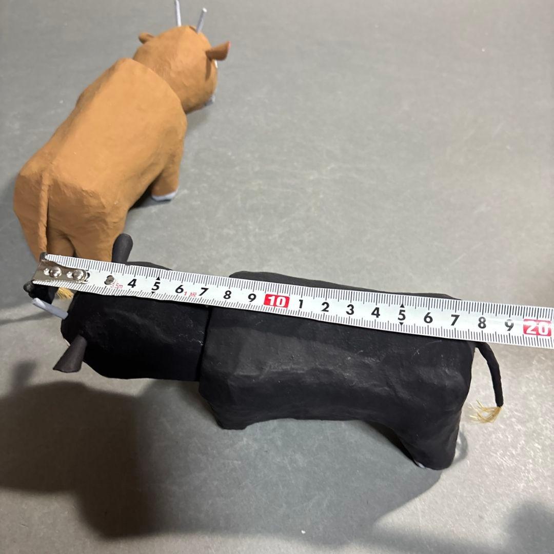 牛　置物　琉球玩具