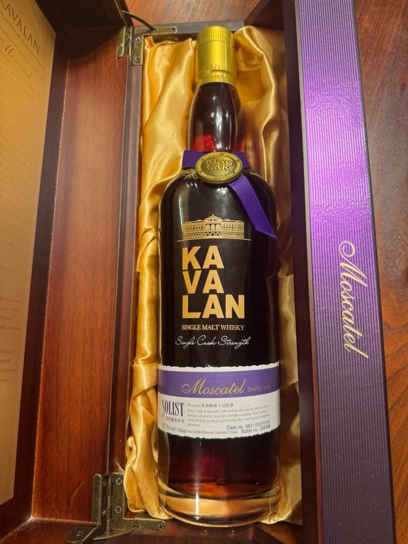 25%Off【カバラン】ソリストモスカテルシェリーカスクストレングスウイスキー