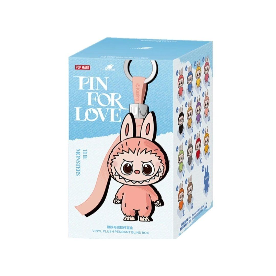 即日発送【R】LABUBU PIN FOR LOVE ぬいぐるみペンダント