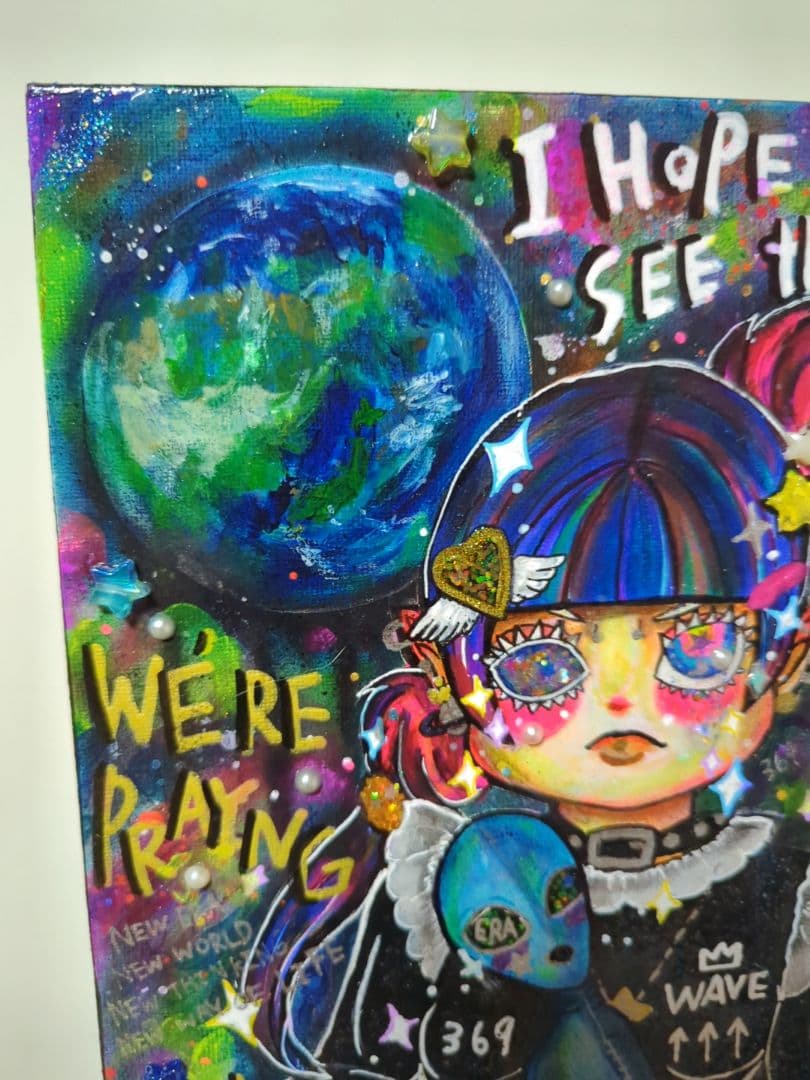 一点物アート/Cosmic Prayer for Truth-宇宙から真実の祈り