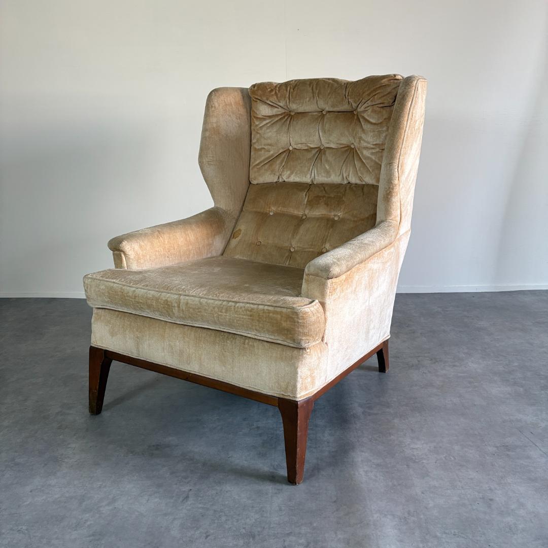 ヴィンテージ　ウイングバックチェア