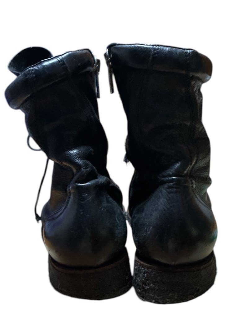 07ss Rick Owens コンバットブーツ ミリタリー