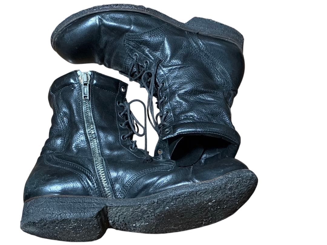 07ss Rick Owens コンバットブーツ ミリタリー