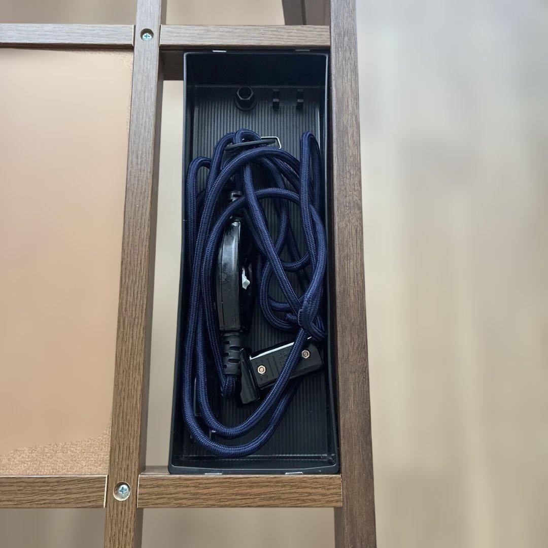 ニトリ　木目調　ローテーブル　出っ張りなしヒーターこたつ　取説あり