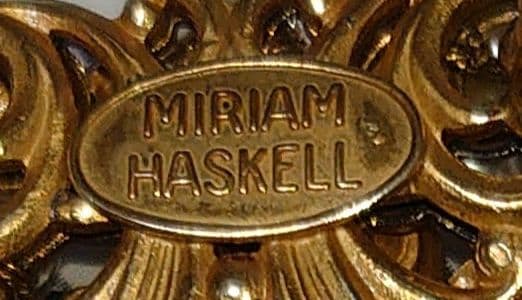Miriam Haskell ミリアムハスケル パール ビーズ ブローチ